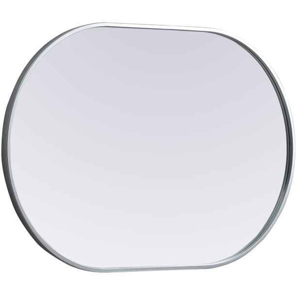 Asha 36 X 24 inch Silver Mirror in 24 x 36