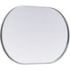 Asha 36 X 24 inch Silver Mirror in 24 x 36