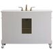 Danville 48 X 21 X 36 inch Antique White Vanity Sink Set