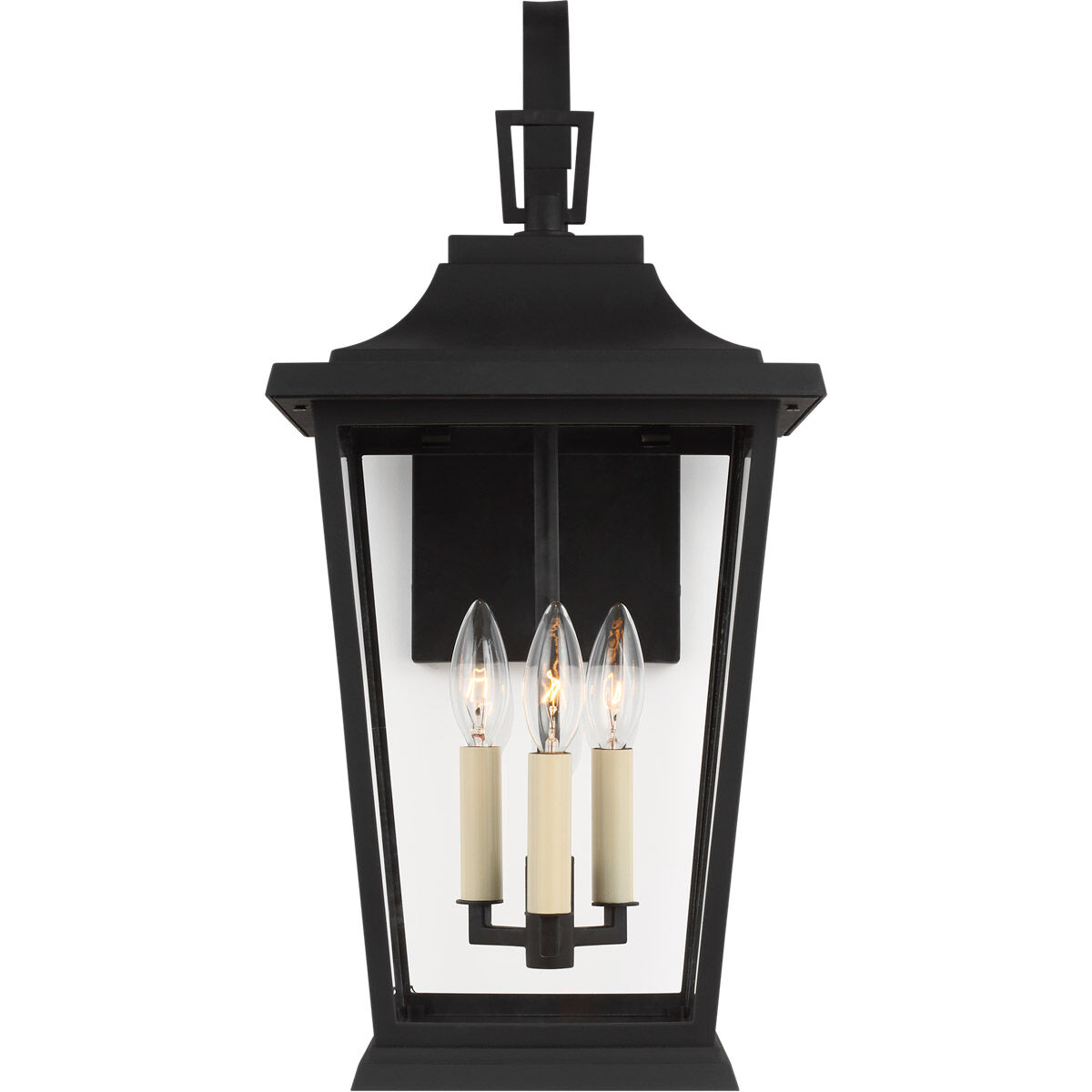 Sean Lavin Warren 3 Light 22.63 inch Textured Black Outdoor Wall Lantern