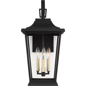 Sean Lavin Warren 3 Light 22.63 inch Textured Black Outdoor Wall Lantern