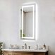Riven 40 X 20 inch White LED Mirror