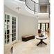 Tranquil 2 Light 8 inch Chrome Flush Mount Ceiling Light in Royal Cut