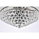 Primo 14 Light 24 inch Black and Clear Chandelier Ceiling Light