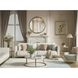Naomi 45 X 42 inch Antique Brass Mirror