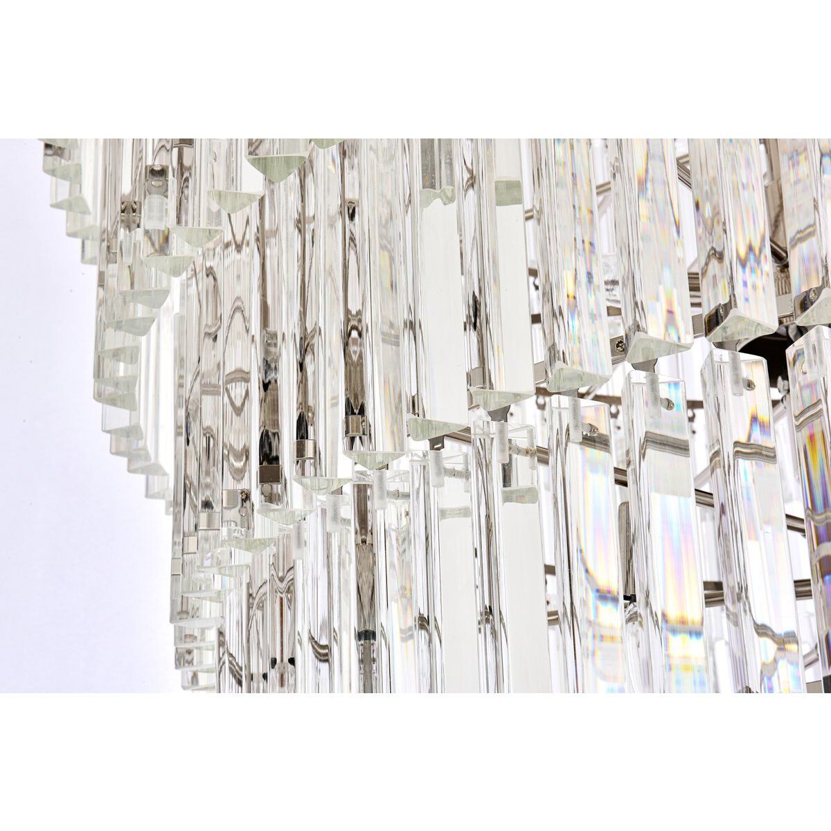 Sydney 58 Light 48 inch Polished Nickel Chandelier Ceiling Light