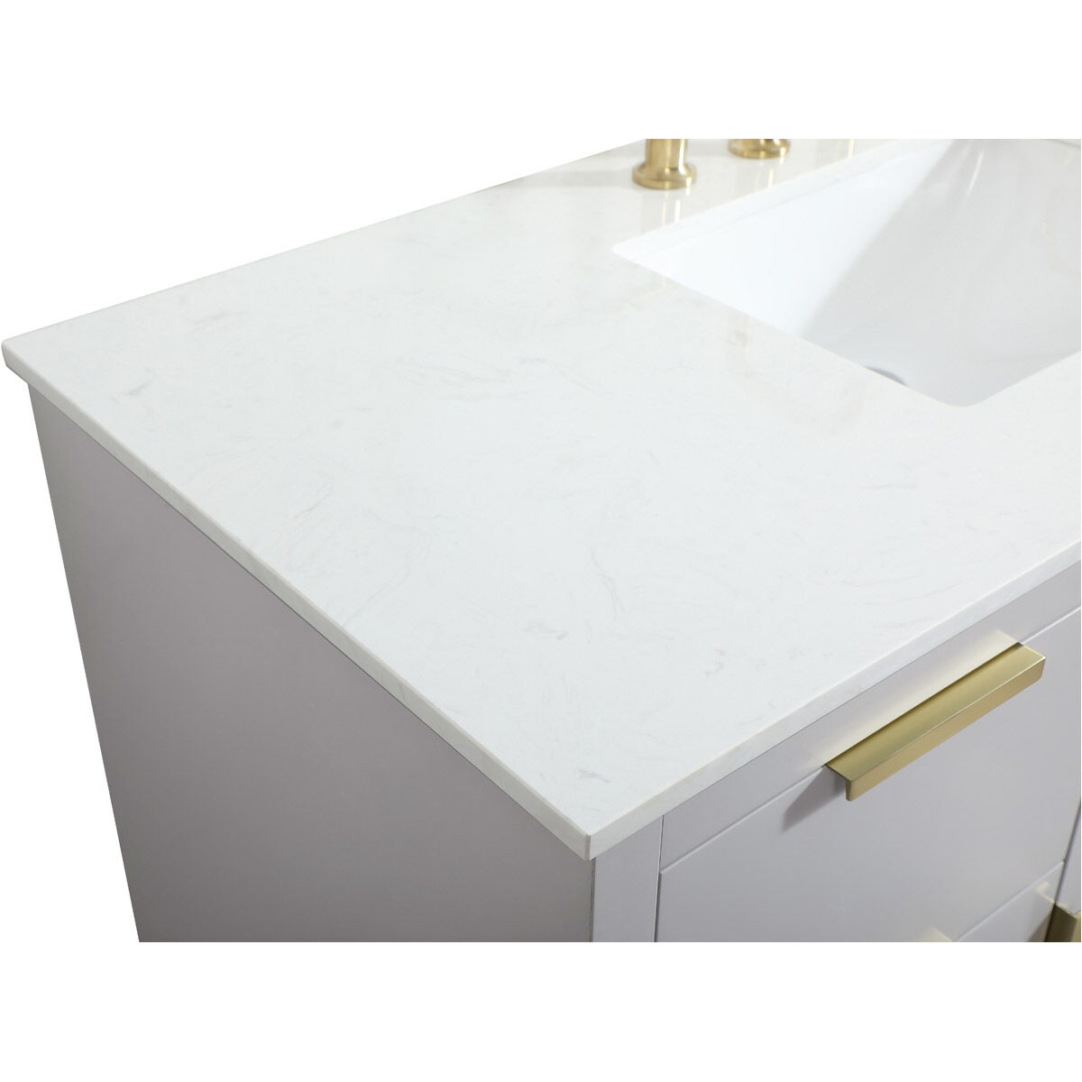 Blake 48 X 22 X 34 inch Grey Vanity Sink Set