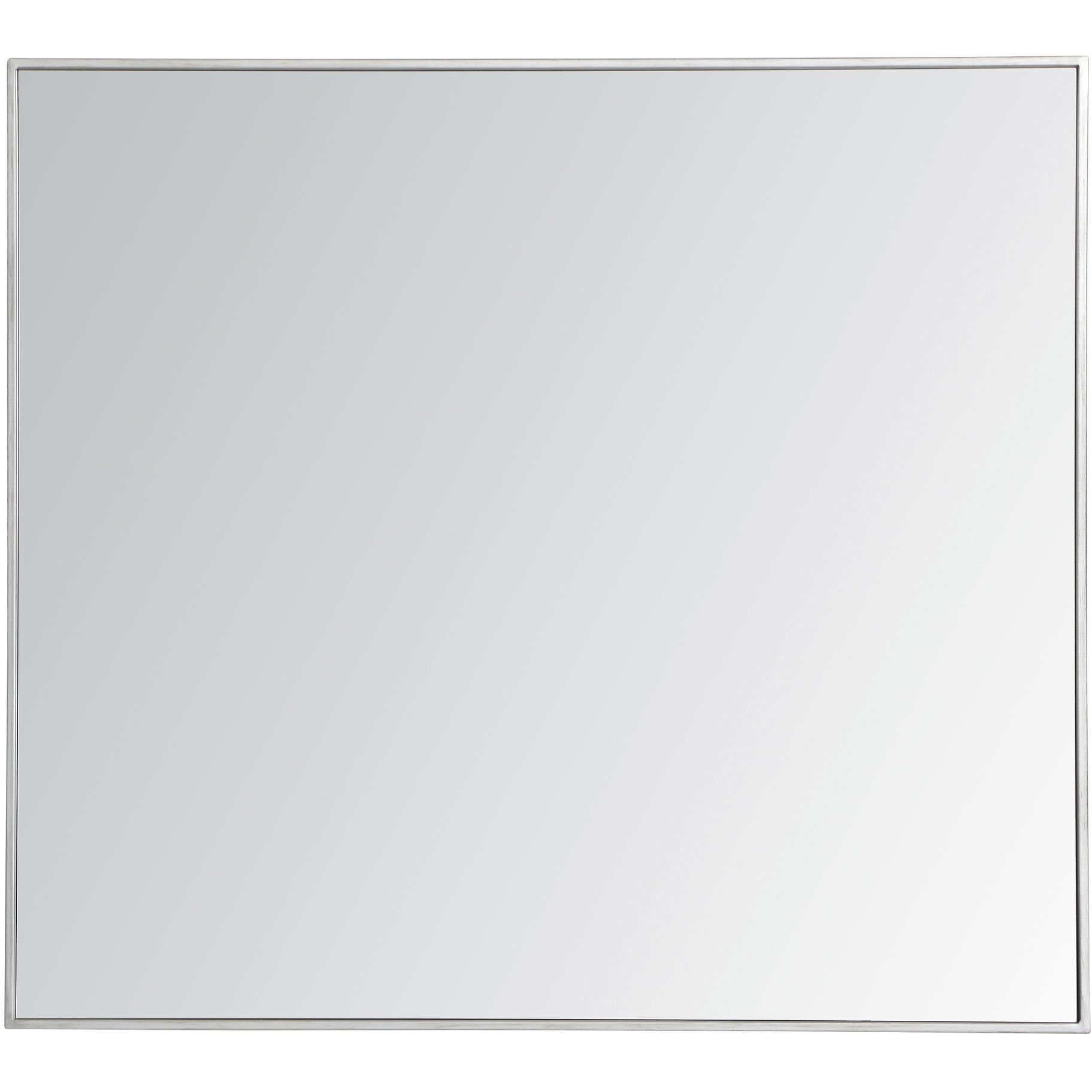 Monet 40 X 36 inch Silver Wall Mirror