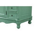Clarion 48 X 22 X 36 inch Vintage Mint Vanity Sink Set