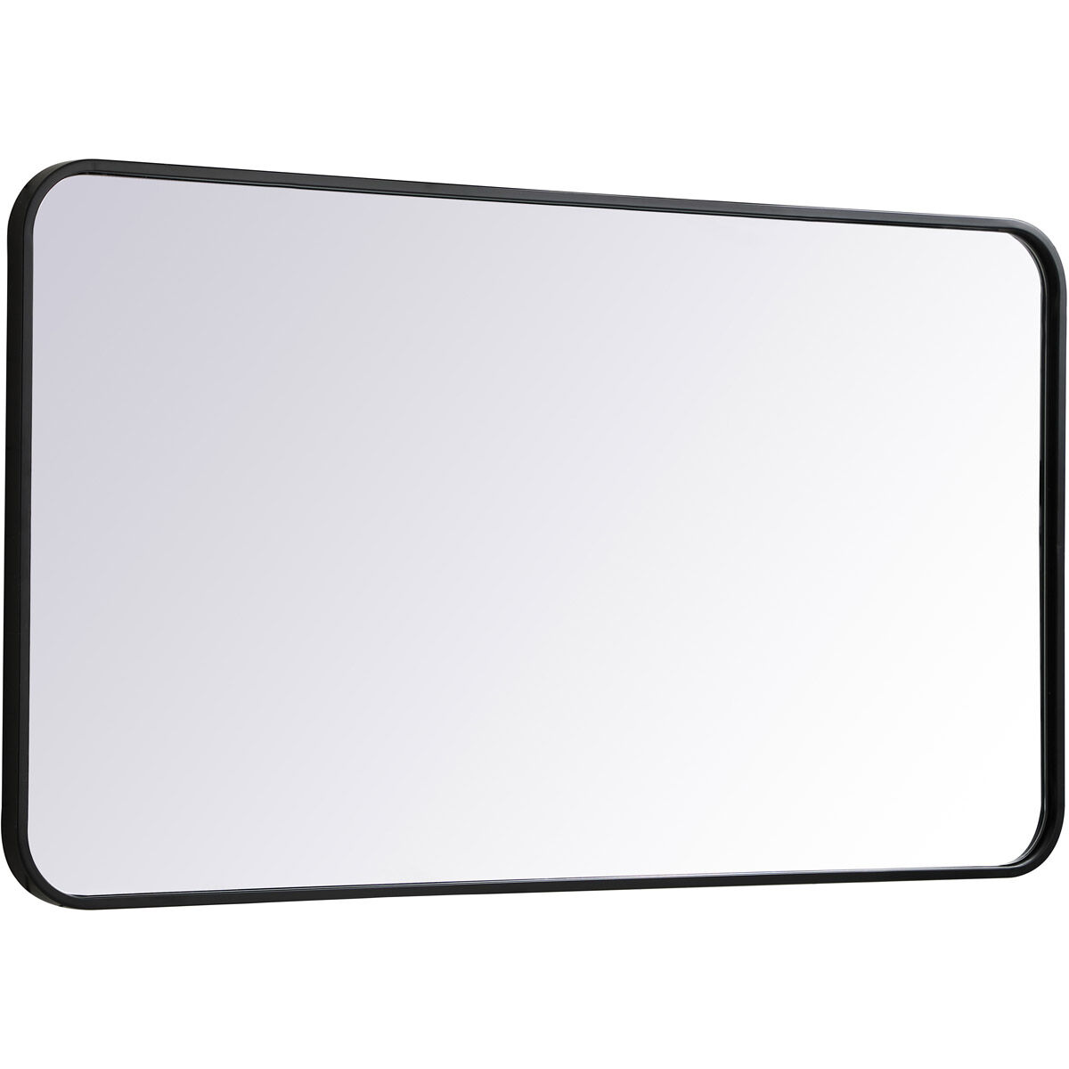 Evermore 40 X 22 inch Black Mirror