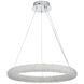 Bowen 1 Light 24 inch Chrome Chandelier Ceiling Light