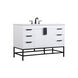 Eugene 48 X 22 X 34 inch White Vanity Sink Set