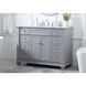 Wesley 48 X 22 X 35 inch Grey Vanity Sink Set