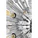 Vera 38 Light 23 inch Chrome Pendant Ceiling Light