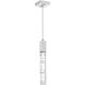 Aurora 1 Light 5 inch Chrome Pendant Ceiling Light