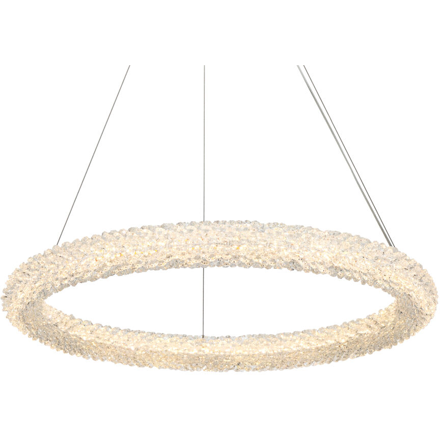 Bowen 1 Light 26 inch Chrome Chandelier Ceiling Light