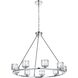 Cadence 9 Light 36 inch Chrome Chandelier Ceiling Light