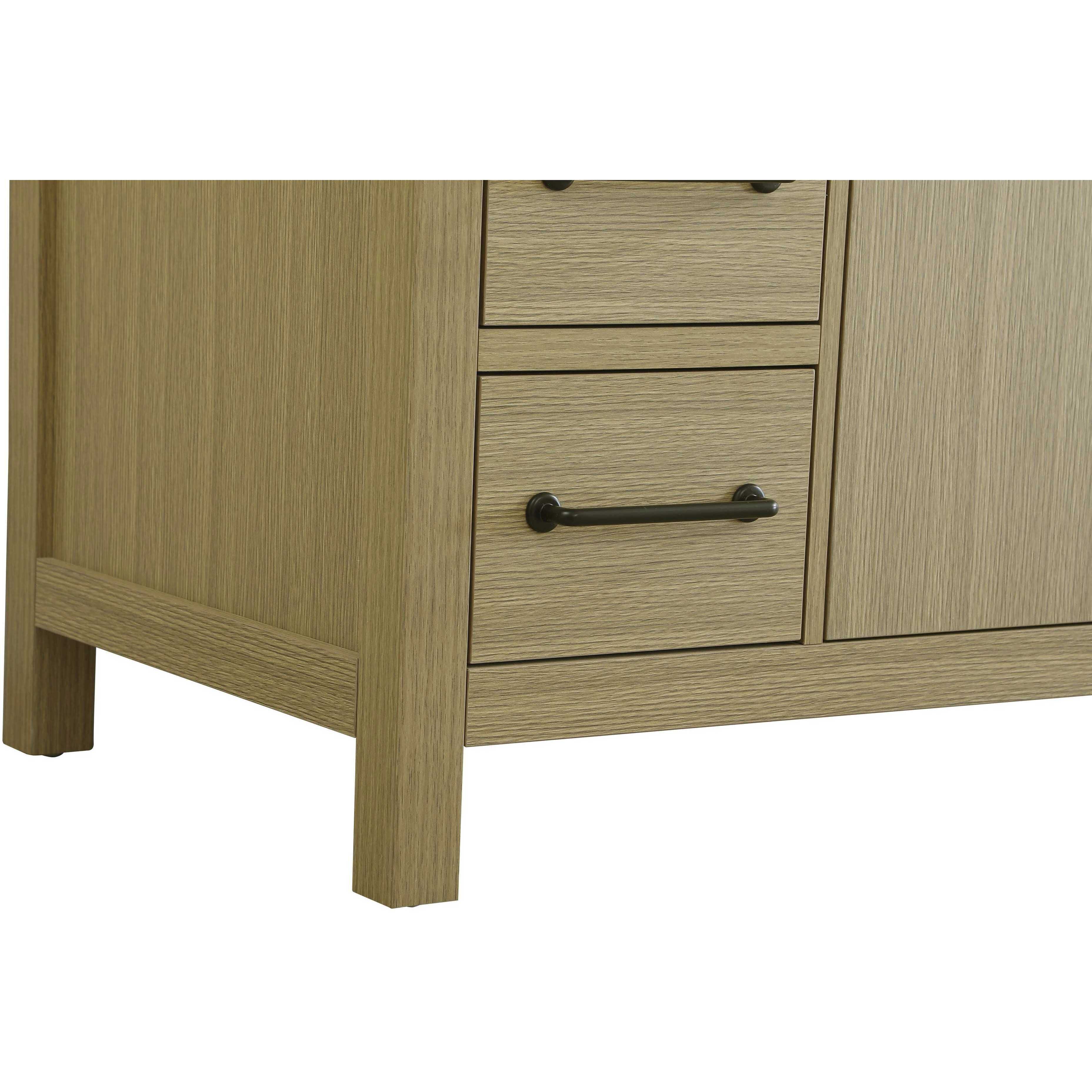 Nathan 42 X 34 inch Honey Brown Bathroom Vanity Cabinet in Not Included