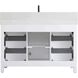 Nathan 48 X 34 inch White Bathroom Vanity Cabinet in Included