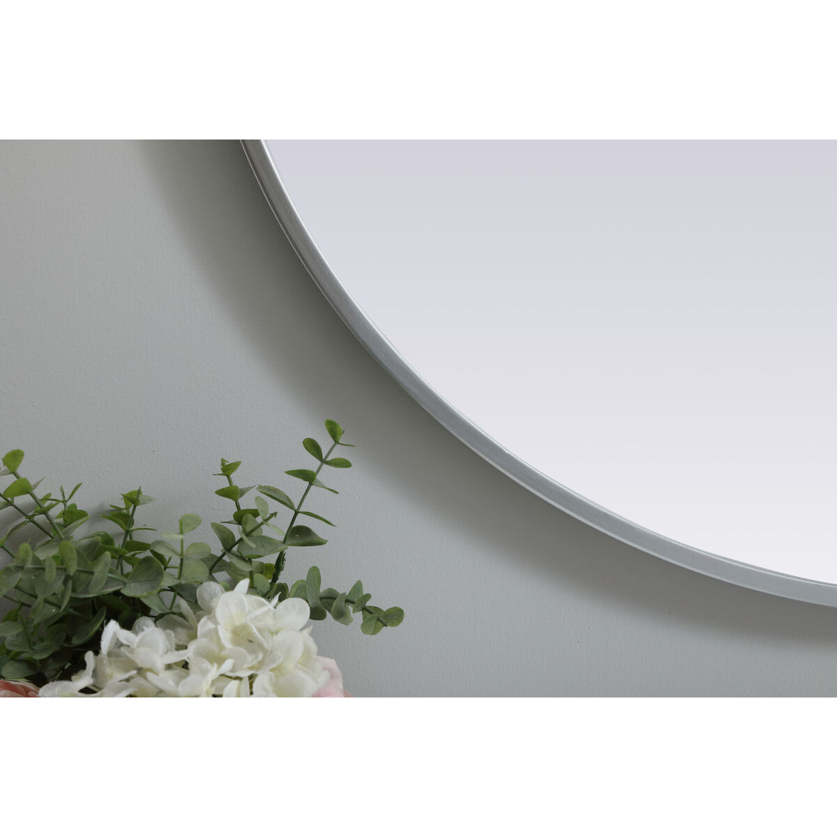 Asha 36 X 27 inch Silver Mirror in 27 x 36