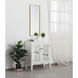 Monet 36 X 14 inch Brass Wall Mirror