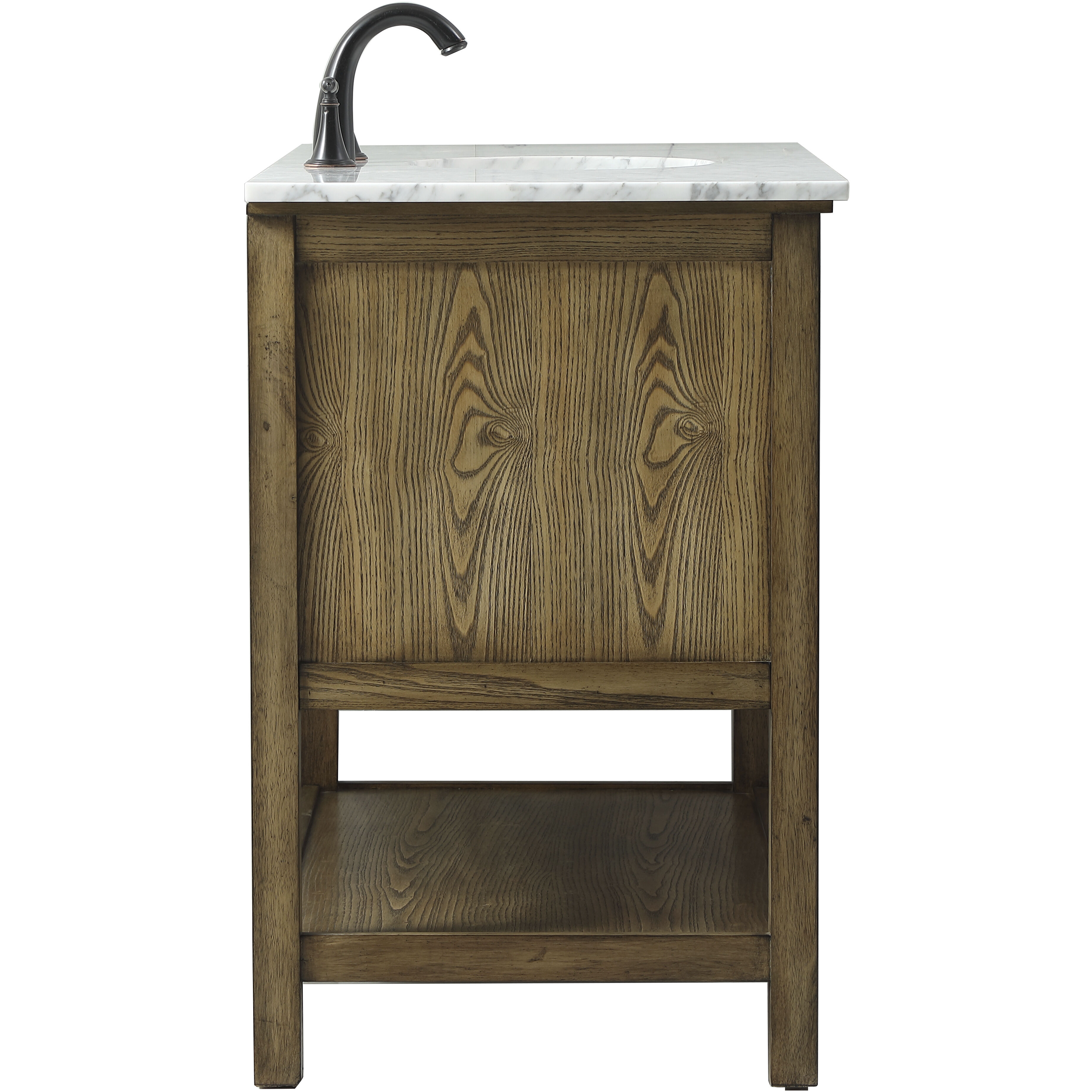 Metropolis 42 X 22 X 34 inch Driftwood Vanity Sink Set
