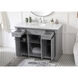 Clarence 48 X 22 X 35 inch Grey Vanity Sink Set