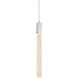 Weston 1 Light 5 inch Chrome Pendant Ceiling Light 