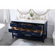 Sinclaire 60 X 22 X 34 inch Blue Vanity Sink Set
