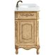 Danville 48 X 21 X 36 inch Antique Beige Vanity Sink Set