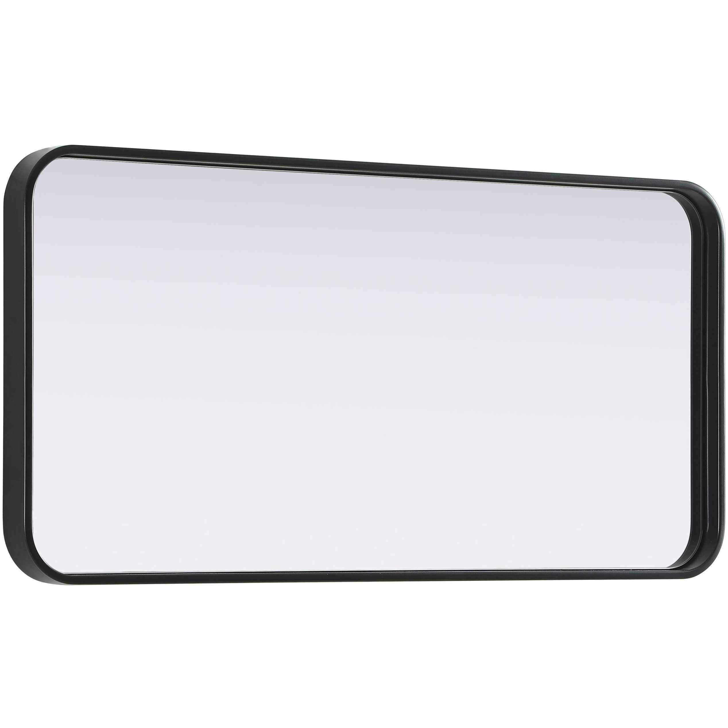 Remy 36 X 18 inch Black Mirror