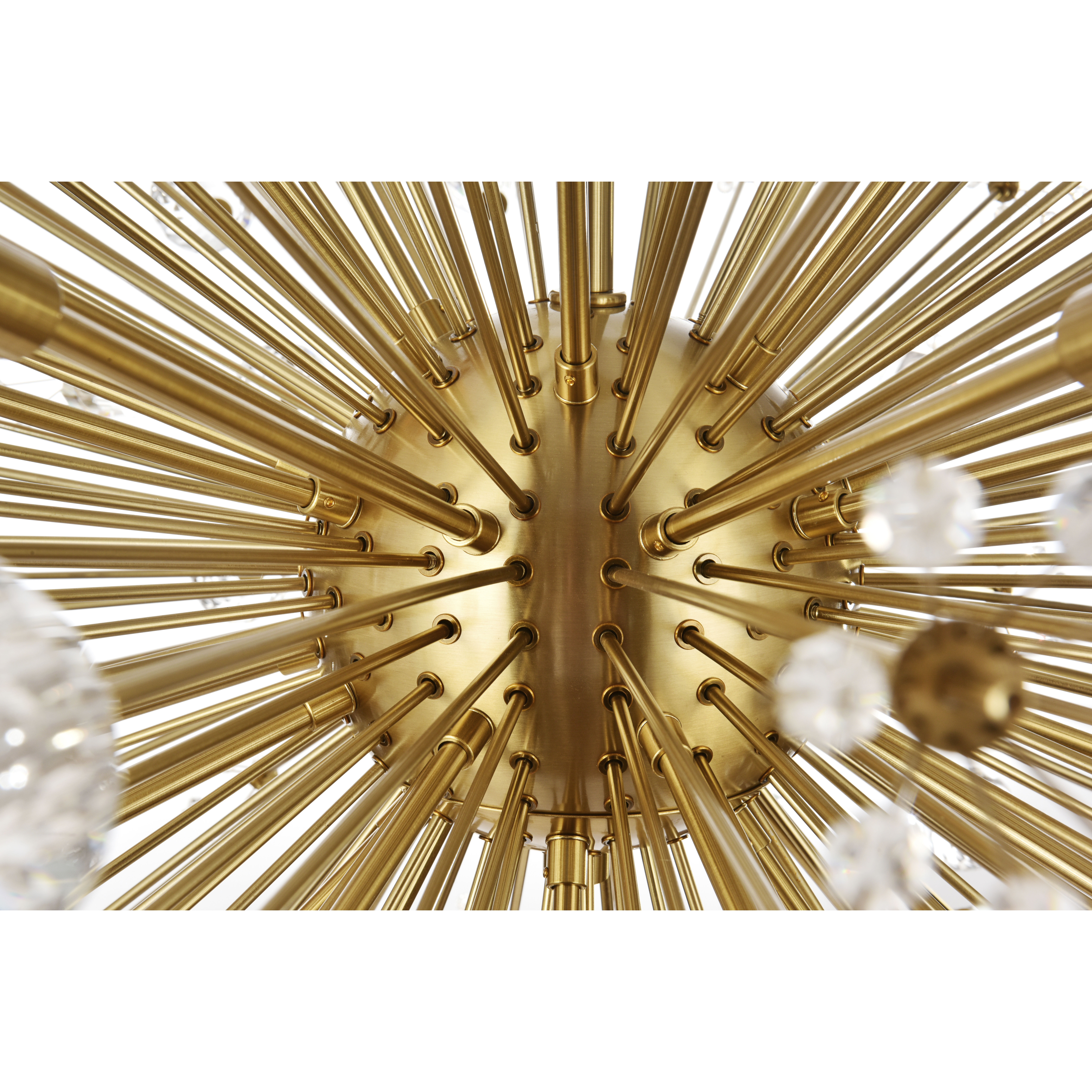 Vera 32 Light 44 inch Gold Pendant Ceiling Light