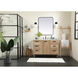 Baldwin 48 X 22 X 34 inch Natural Oak Vanity Sink Set
