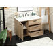 Baldwin 42 X 22 X 34 inch Natural Oak Vanity Sink Set