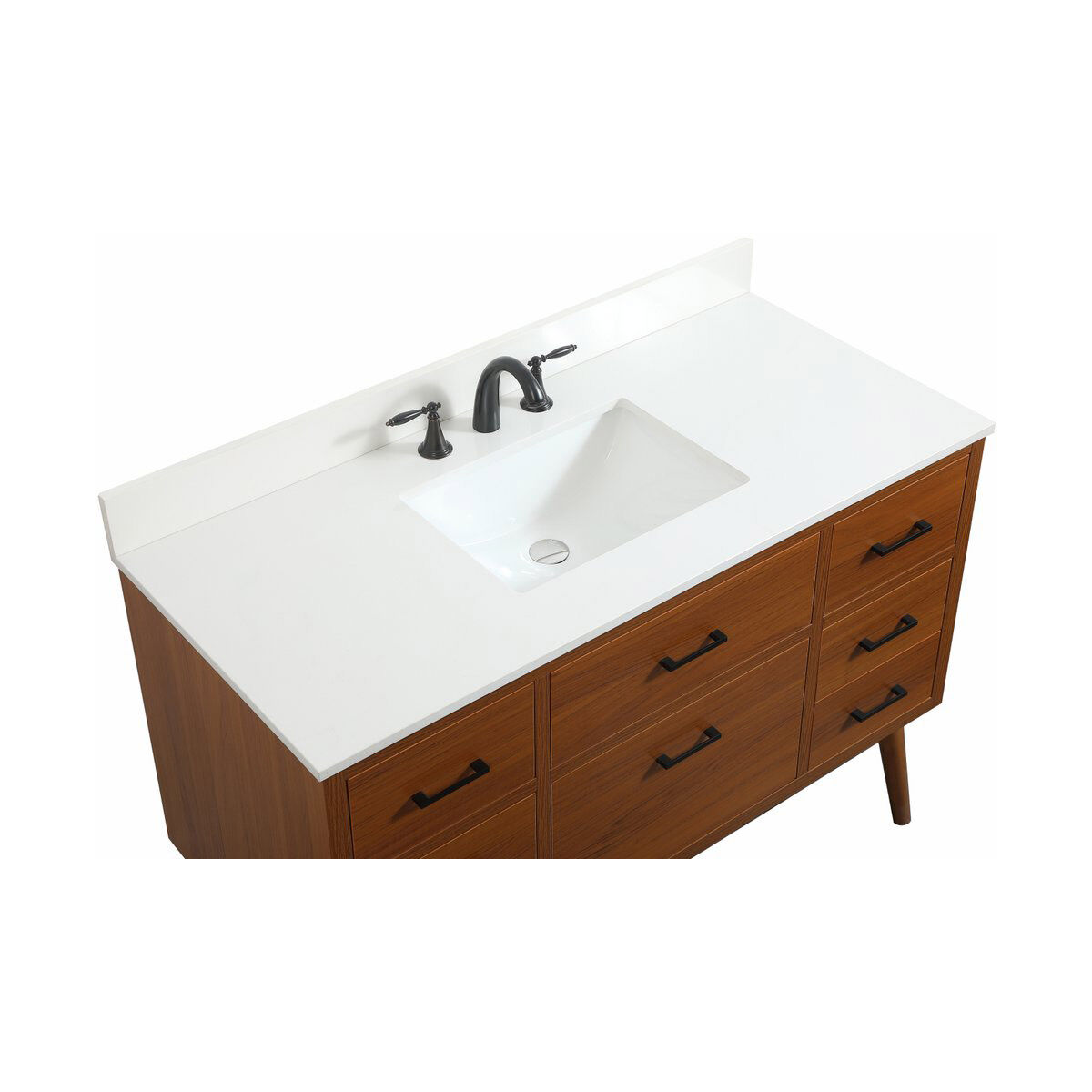 Boise 48 X 22 X 34 inch Teak Vanity Sink Set