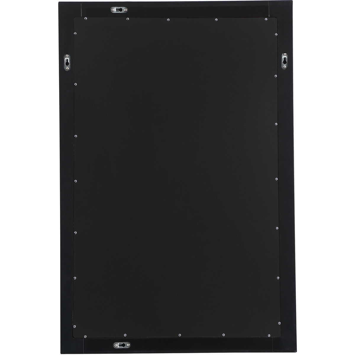 Aqua 36 X 24 inch Black Vanity Mirror