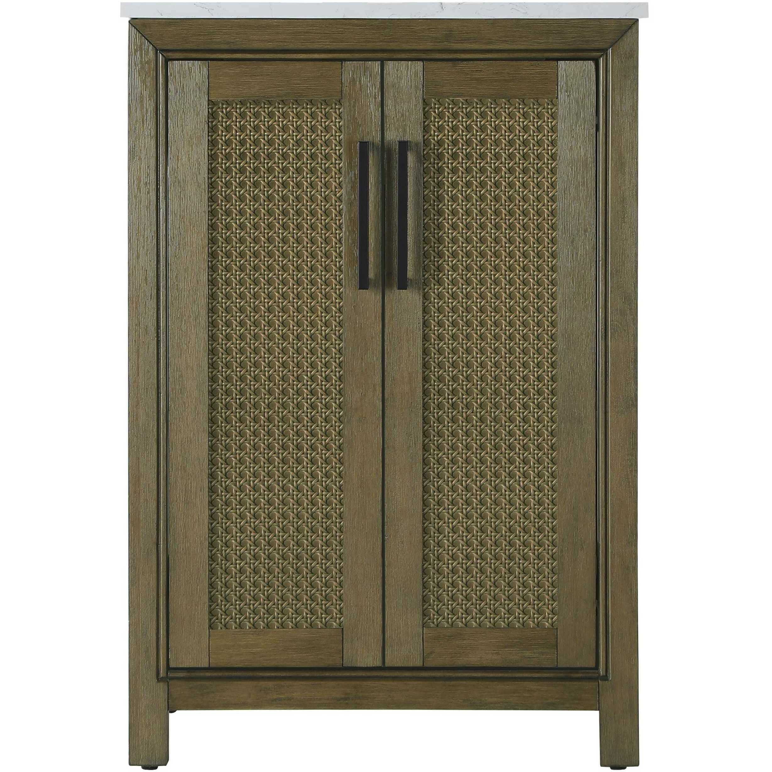 Alina 24 X 35 inch Hazel Oak Bathroom Vanity Cabinet