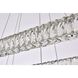 Monroe 2 Light 42 inch Chrome Pendant Ceiling Light