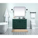 Grant 48 X 19 X 34 inch Green Vanity Sink Set