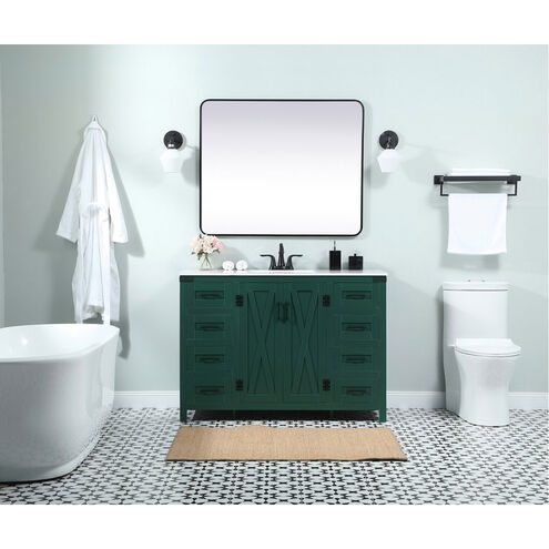 Grant 48 X 19 X 34 inch Green Vanity Sink Set