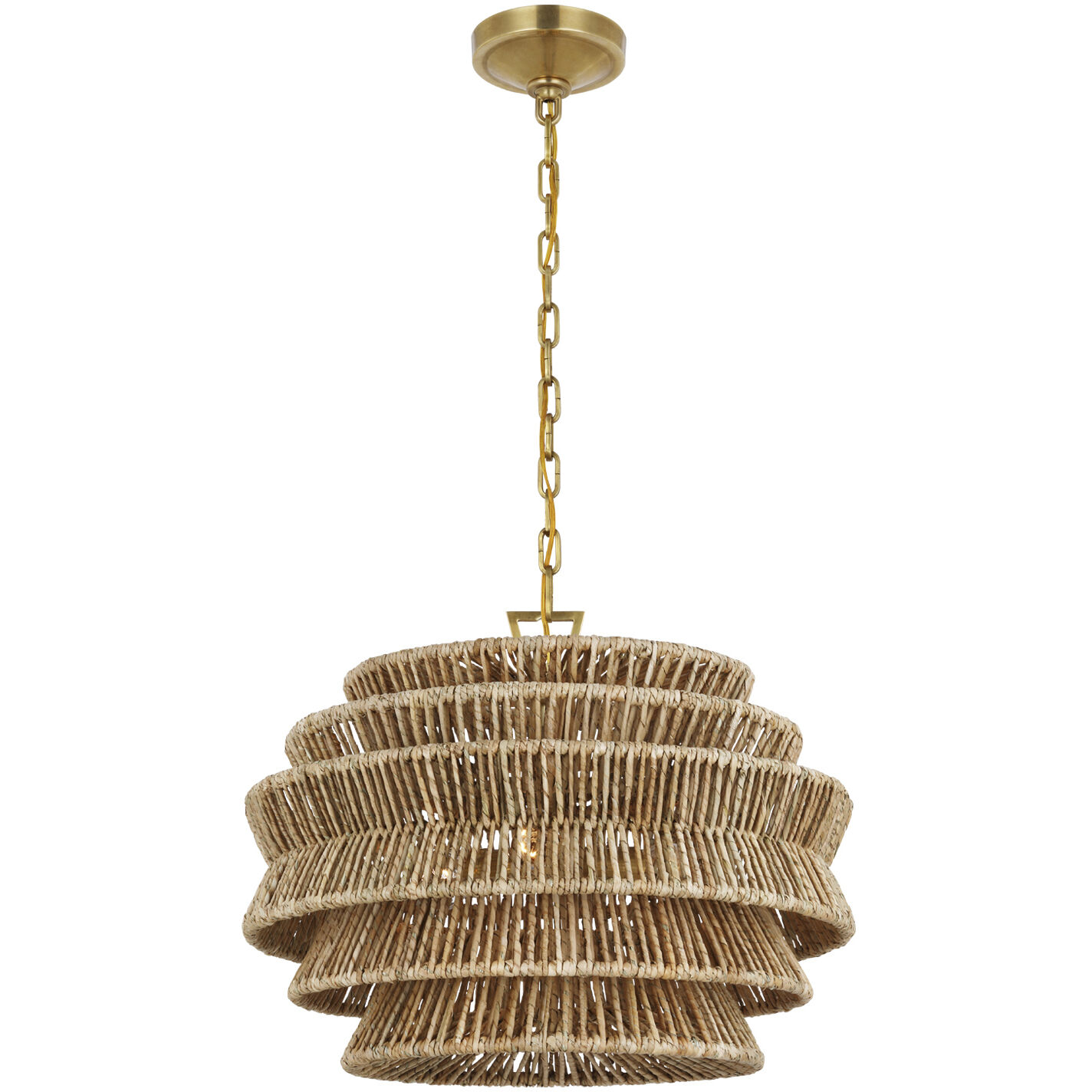 Chapman & Myers Antigua 3 Light 22.00 inch Chandelier