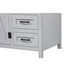 Grant 42 X 19 X 34 inch Grey Vanity Sink Set