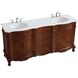 Danville 72 X 21 X 36 inch Teak Vanity Sink Set