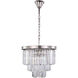 Sydney 9 Light 20 inch Polished Nickel Chandelier Ceiling Light, Urban Classic