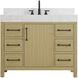 Nathan 42 X 34 inch Honey Brown Bathroom Vanity Cabinet