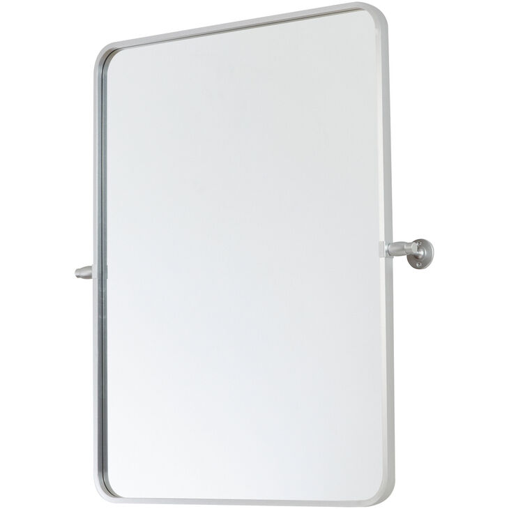 Everly 32 X 24 inch Silver Mirror