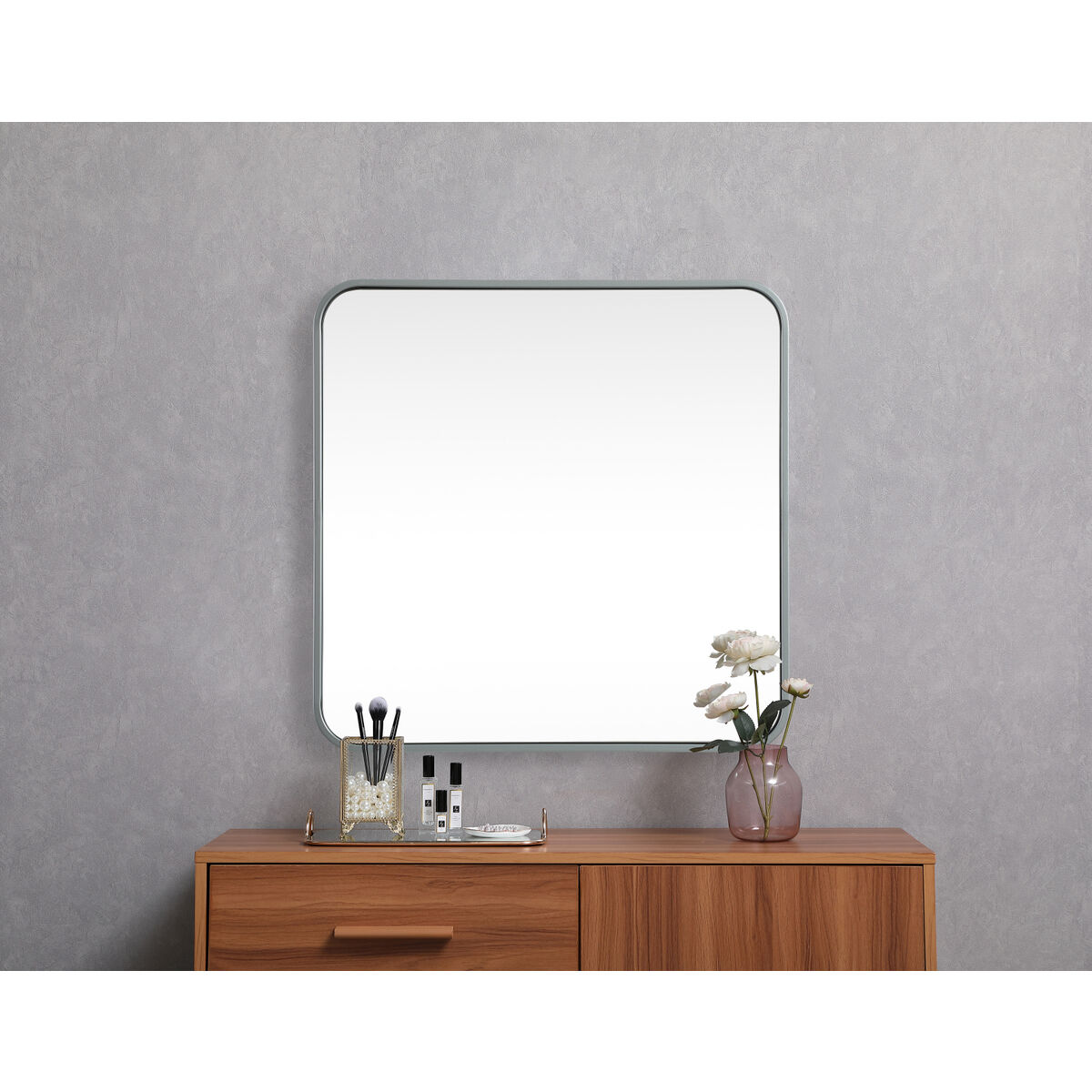 Evermore 24 X 24 inch Silver Vanity Mirror