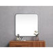 Evermore 24 X 24 inch Silver Vanity Mirror
