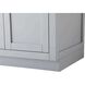 Alden 24 X 35 inch Grey Bathroom Vanity Cabinet