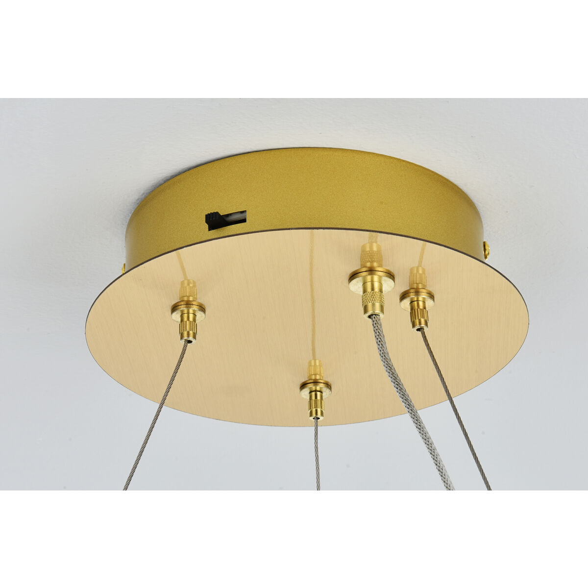 Bowen 1 Light 26 inch Satin Gold Chandelier Ceiling Light